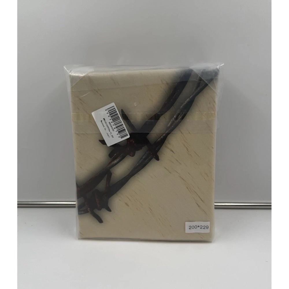 Manfei Western Texas Star Kids Duvet Cover Set Queen Sizecow‎ Fur Wooden Plank